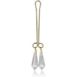 California Exotic Novelties Crystal Clitoral Jewelry - Non Piercing