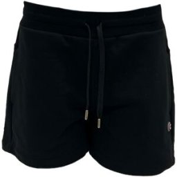 Colmar Fleece Shorts Dam, Black, L