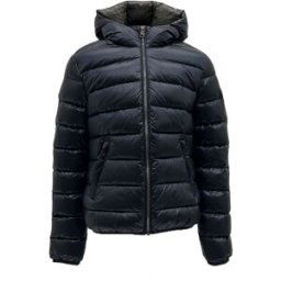 Colmar Iridescent Down Jacket With Fixed Hood Junior, 12, NAVY BLUE-DARK STEEL