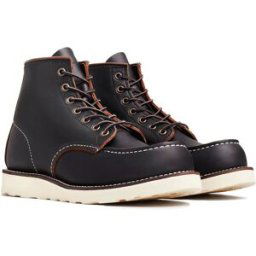 Red Wing Classic Moc Toe Herr, Black, 41