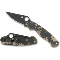 Spyderco Para-Military 2 81GCMOBK2 2 Comp Lock - Digital Camo/Black