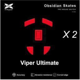 X-Raypad Obsidian Mouse Skates Razer Viper Ultimate