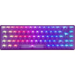 Higround Amethyst Base 65 Hotswap Gaming Tangentbord - Iso Nordic [White Flame]