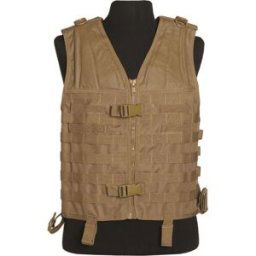 Mil-Tec Molle Carrier Vest (Färg: Coyote)