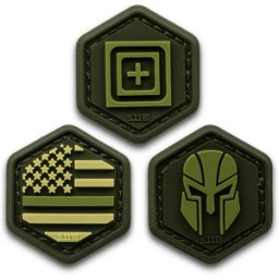 5.11 Tactical Thin Green Line Hex Patch