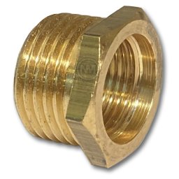 Bussningar mässing 1/2" x 3/8" r15xr10