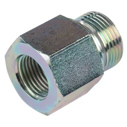 Adapter rak, utv-g 3/4", inv-g 1/2