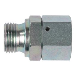 Adapter rak, utv-g 3/8'', inv-g 1/2''