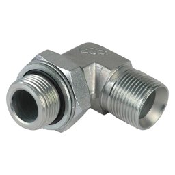 Adapter 90k, utv-g 3/4'', ställbar