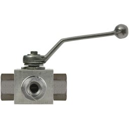 Kulventil 1/2" 3 vägs