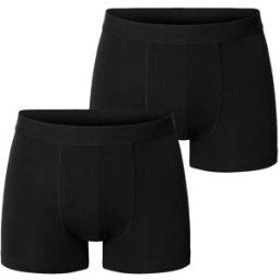 Bread & Boxers Boxer Brief Micro Modal 2-pack Herr, Black, S