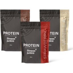 3 X Fitnessjunkie Protein 900 G Vassleprotein