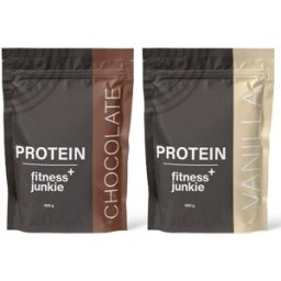 2 X Fitnessjunkie Protein 900 G Vassleprotein