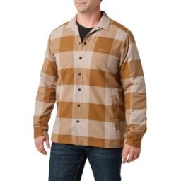 5.11 Tactical Seth Shirt Jacket (Färg: Pecan Check, Storlek: 2XL)