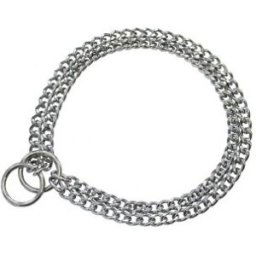 Annan Tillverkare Pet-Food Kätting Stryp Halsband 2-Rad - 2mm "SAFE" (Längd: 35CM)