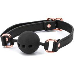 NS Novelties Bondage Couture Ball Gag Black
