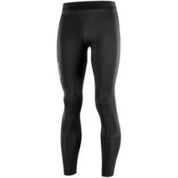 Salomon Cross Run Tight Herr, DEEP BLACK/, S