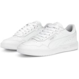 Court Ultra Junior, 37, PUMA White-PUMA White-PUMA Silver