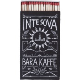 Lemmel Kaffe Dokumentförstörare "INTE SOVA" ca 35st i Ask