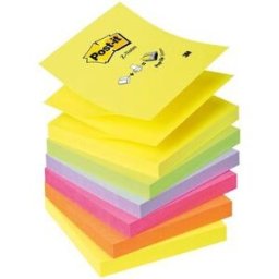 Post-it Z-Notes 76x76 neon rainbow (6)