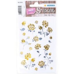 Herma stickers Creative ros gold silver (1) 10st
