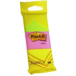 Notes POST-IT 38x51mm neon
