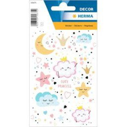 Herma stickers Decor cute princess (2) 10st