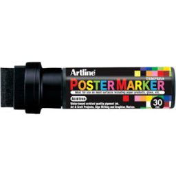Poster Marker Artline 30 mm svart 6st