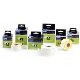 Etiketter Dymo LW Adress, klar, 89x36mm, 260/fp