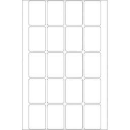 Herma etikett manuelll KP 22x32 vit (640)