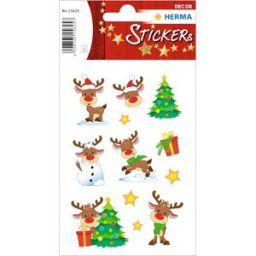 Herma stickers Decor little Rudolf (2) 10st