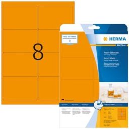 Herma etikett Special 99,1x67,7 neon orange (160)