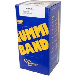 Gummiband nr. 8 20x1,5mm (500g)