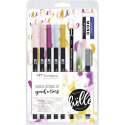 Blended lettering set Tombow Good Vibes