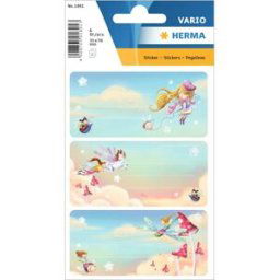 Herma stickers Vario skolbok glitter (2) 10st
