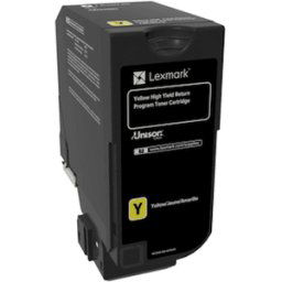 Toner LEXMARK 74C2HY0 12K gul