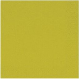 Servett Kiwi, 3-lager, 33x33cm, 125/fp