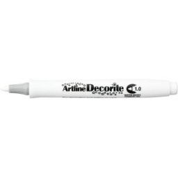 Artline Decorite Rund 1.0mm vit 12st