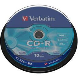 Verbatim CD-R 700MB/80min 52x spindle (10)