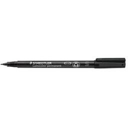 OH-Penna Staedtler Lumocolor Svart, sf, permanent, 10st 10st