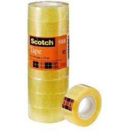 Kontorstejp Scotch 508 Standard, 19mm x 33m, 8rl 8rl