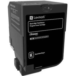 Toner LEXMARK 74C2HK0 12K svart