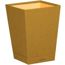 Rhodiarama waste bin Gold