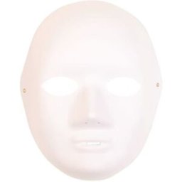 Ansiktsmask i papp 12/fp