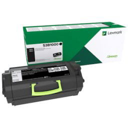 Toner LEXMARK 53B2000 Svart