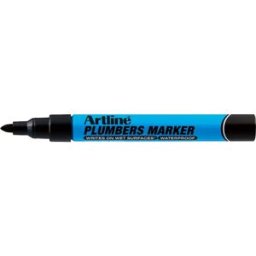 Artline plumbers marker svart 12st