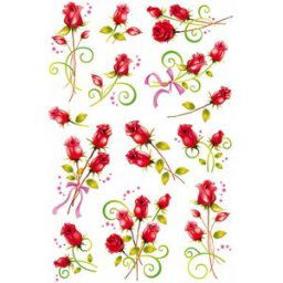 Herma stickers Decor ros folie (2) 10st