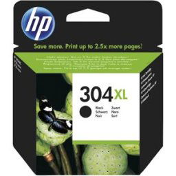HP 304XL black ink cartridge blistered