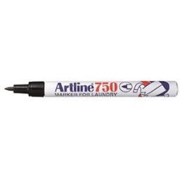 Textilpenna ARTLINE Rund 750 svart 12st
