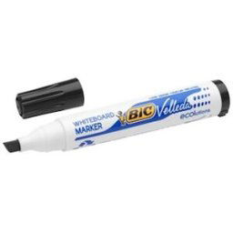 Whiteboardpen BIC Velleda 1751 ECO Svart, sned